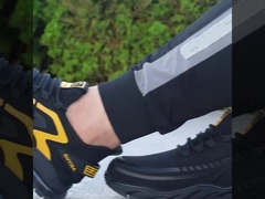 Мужские легкие защитные ботинки со стальным носком - сетчатый верх, подошва из полиуретана, дышащие, антистатические, устойчивые к проколам